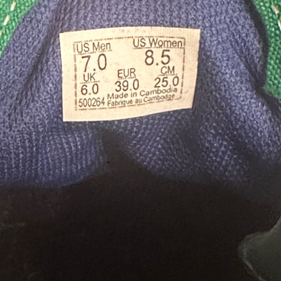 Vans ComfyCush Era (Lace Mix) True Blue/Fern Green - Unisex - Picture 5 of 6